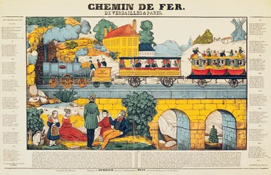 The Versailles to Paris Railway